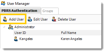 Power BI and SSRS. Adding user in User Manager in PBRS.