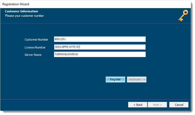 ChristanSteven Software - Registration Wizard. 