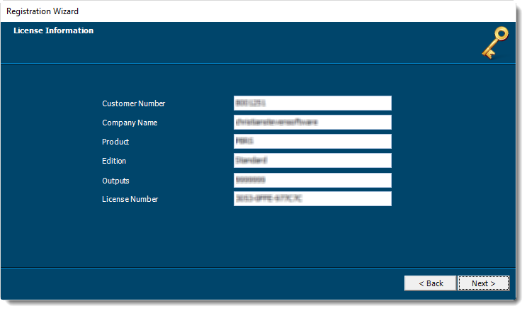 ChristanSteven Software - Registration Wizard. 