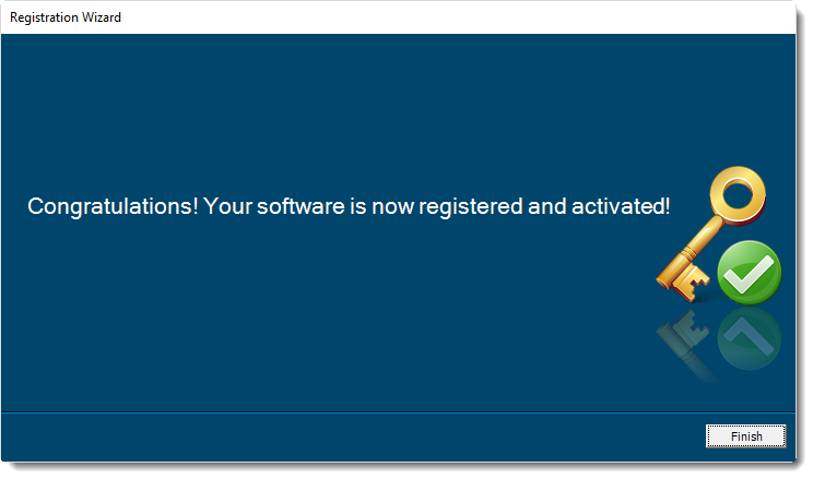 ChristanSteven Software - Registration Wizard. 