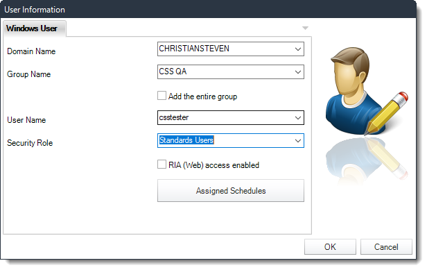 Power BI and SSRS. Adding user in User Manager in PBRS.