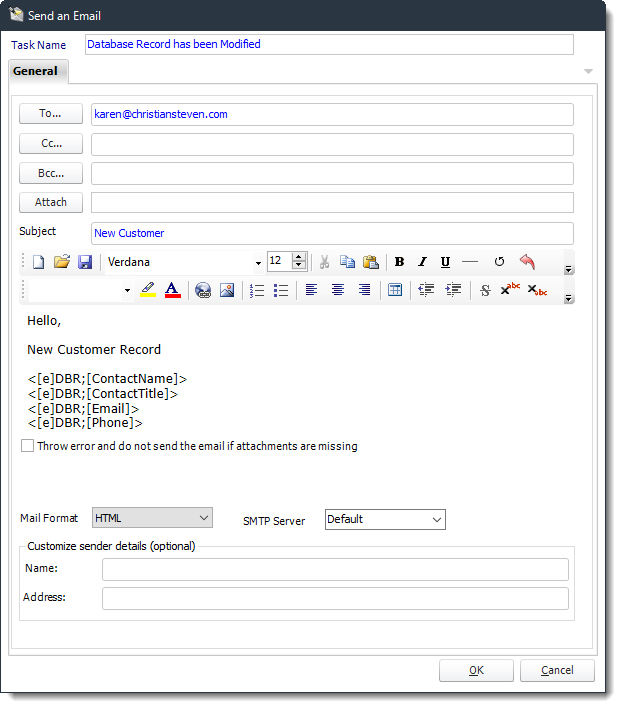 Power BI and SSRS. Send Email Custom Tasks in PBRS.