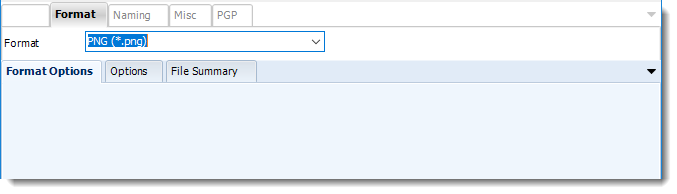 Power BI and SSRS. PNG format section in Destination Wizard in PBRS.