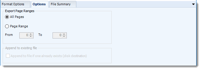 Power BI and SSRS. JPG Format section in Destination Wizard in PBRS.