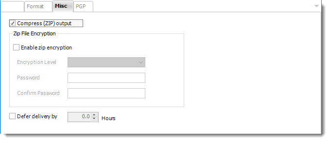 Power BI and SSRS. TIFF output format section in Destination Wizard in PBRS.