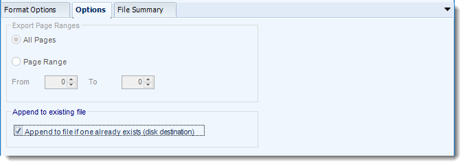 Power BI and SSRS. CSV Output Format section in Destination Wizard in PBRS.