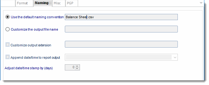 Power BI and SSRS. Naming section in Destination Wizard in PBRS.