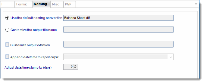 Power BI and SSRS. Data Interchange Format section in Destination wizard in PBRS.