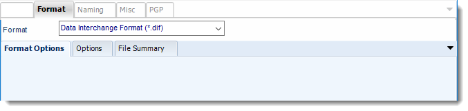 Power BI and SSRS. Data Interchange Format section in Destination wizard in PBRS.