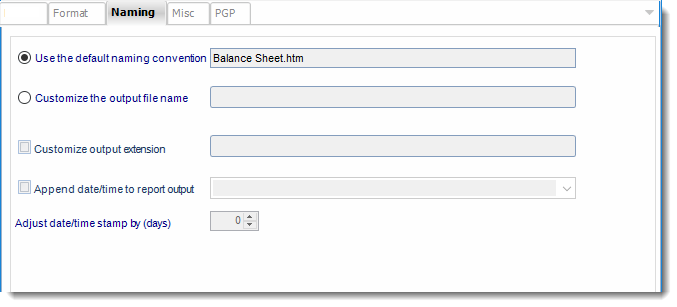 Power BI and SSRS. HTML Format section in Destination Wizard in PBRS.