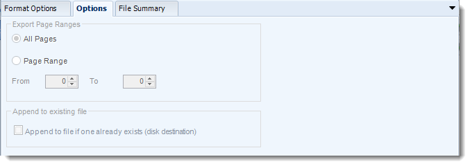 Power BI and SSRS. Lotus 1-2-3 format section in Destination Wizard in PBRS.