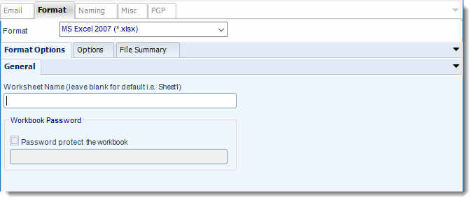 Power BI and SSRS. Excel format section in Destination Wizard in PBRS.