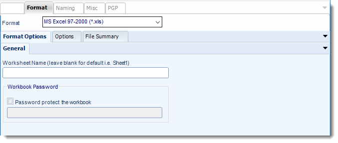 Power BI and SSRS. Excel format section in Destination Wizard in PBRS.