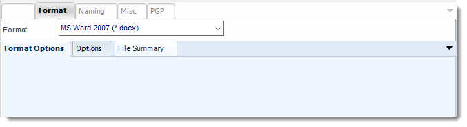 Power BI and SSRS. MS Word format section in Destination Wizard in PBRS.