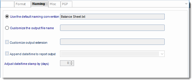 Power BI and SSRS. Text output format section in Destination Wizard in PBRS.