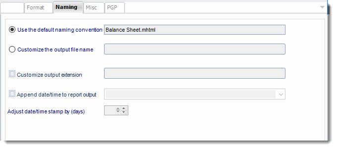 Power BI and SSRS. Web Archive output format section in Destination Wizard in PBRS.