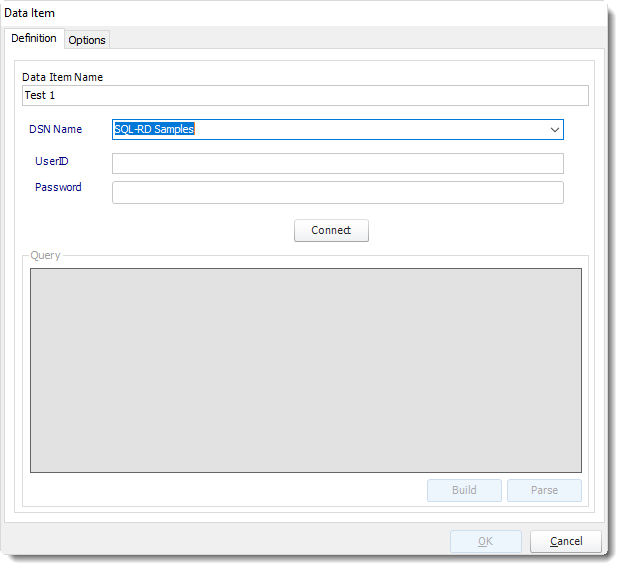 SSRS. Adding/Editing Data Items in SQL-RD
