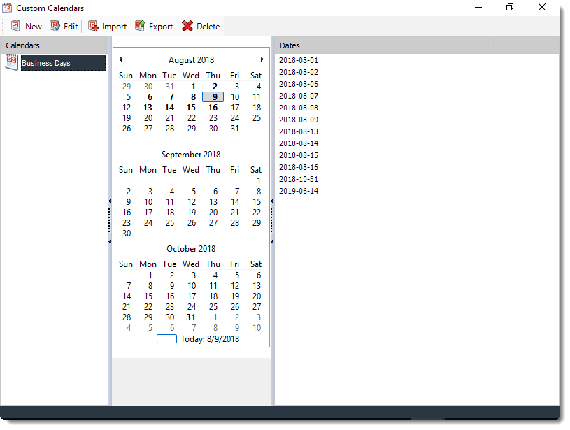 Power BI and SSRS. Custom Calendars in PBRS.