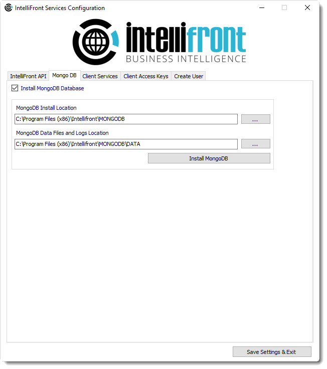 KPI's and Dashboards: Installing IntelliFront BI on your server. 