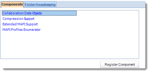 SSRS. Components House Keeping in Options section in SQL-RD