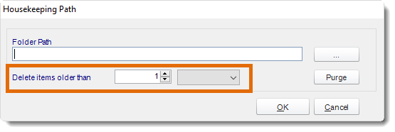 Crystal Reports: Housekeeping Folder Path in CRD.