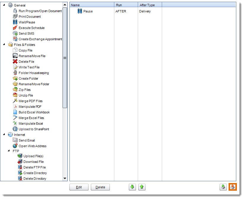 Crystal Reports: Defaults Tasks in Options in CRD.