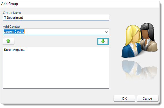 SSRS. Adding/Editing Groups in the Address Book in SQL-RD.