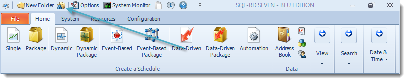 SSRS. SQL-RD Home Main Menu