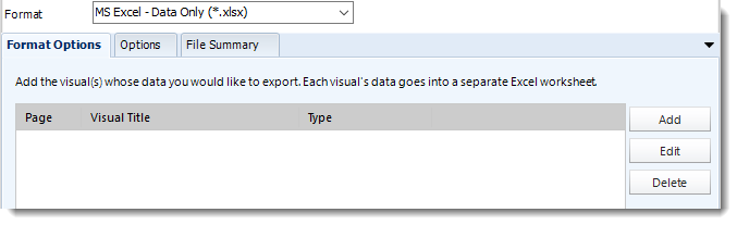 Power BI and SSRS. Excel format section in Destination Wizard in PBRS.