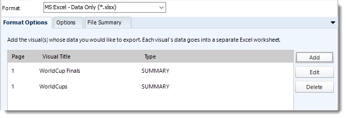 Power BI and SSRS. Excel format section in Destination Wizard in PBRS.