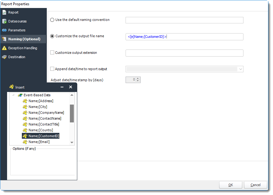 PBRS for Power BI/SSRS Reports: Setting up new SSRS reports in Event based schedules.