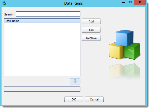 Crystal Reports: Data Items in CRD.