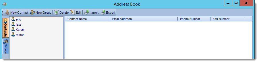 Crystal Reports: Address Book in CRD.