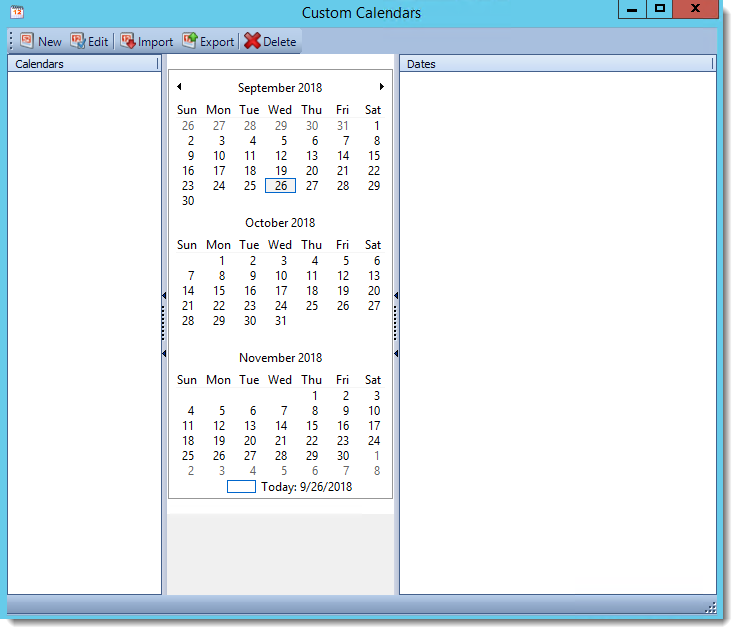 Crystal Reports: Custom Calendars in CRD.