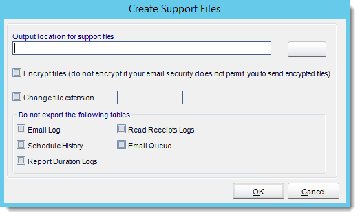 Crystal Reports: Support Files in CRD.