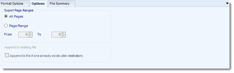 Crystal Reports: HTML output format options in CRD.