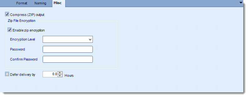 Crystal Reports: PDF output format options in CRD.