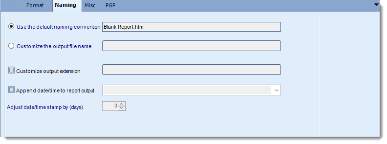 Crystal Reports: HTML output format options in CRD.