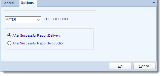 Crystal Reports: Options task in CRD.