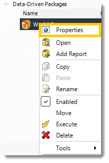 Power BI and SSRS. Data Driven Package Properties in PBRS.