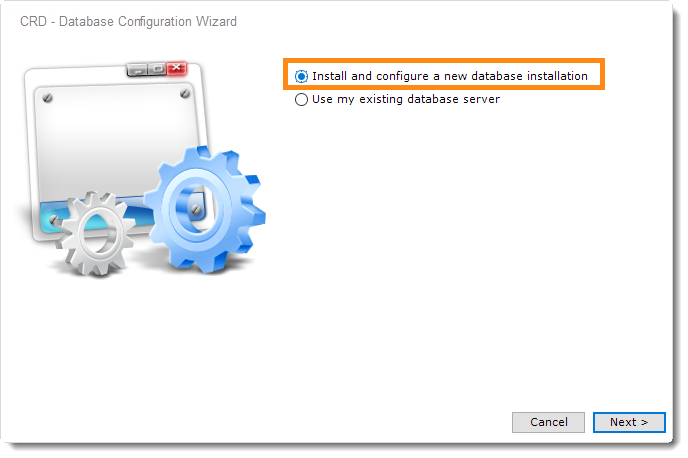 Crystal Reports: CRD Database Configuration Wizard