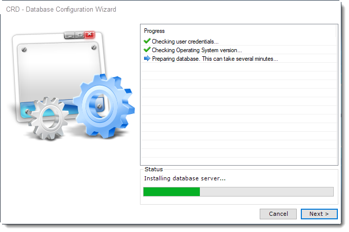 Crystal Reports: CRD Database Configuration Wizard