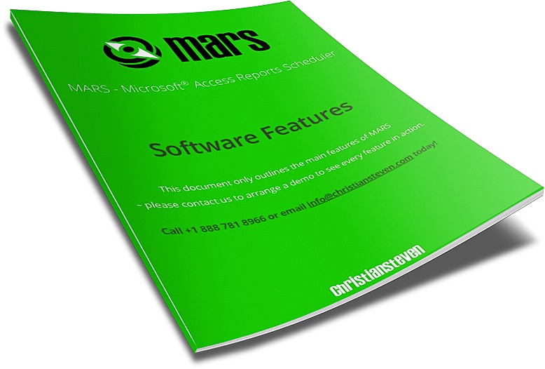MARS - Software Features - Curvy