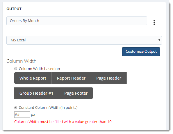 KPI's and Dashboards: Output Formats for Crystal Reports in IntelliFront BI.