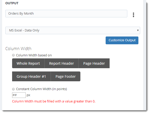 KPI's and Dashboards: Output Formats for Crystal Reports in IntelliFront BI.