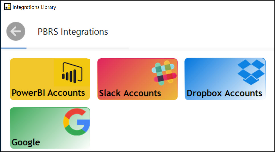 PBRS Integrations Library