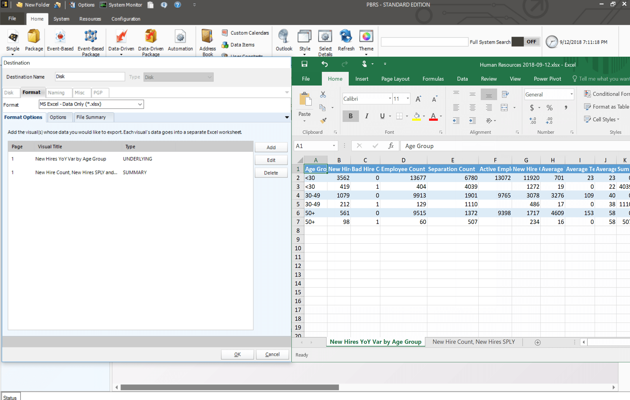 How To Export Power BI Reports to Excel and CSV formtas