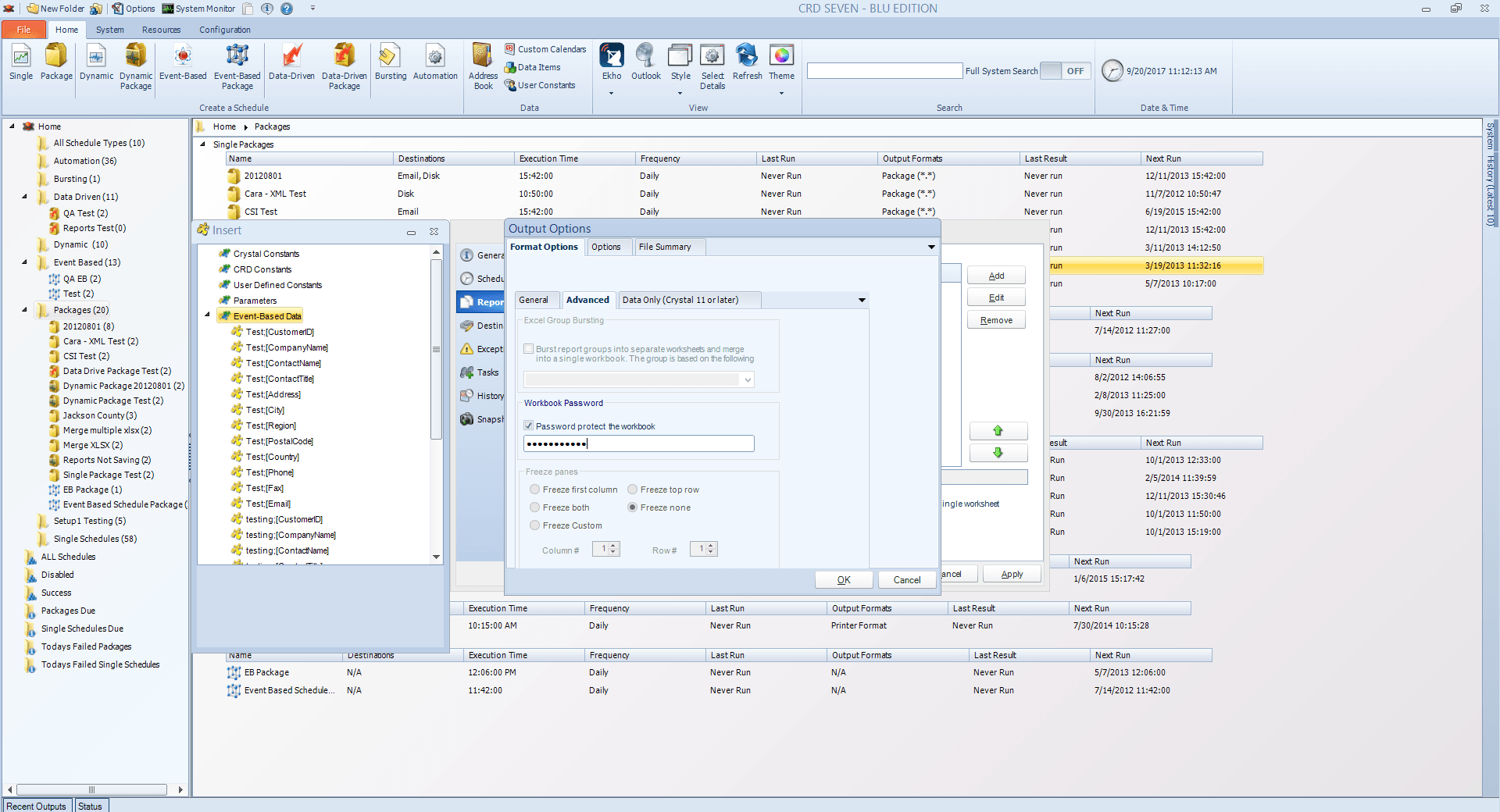 How to password protect excel files