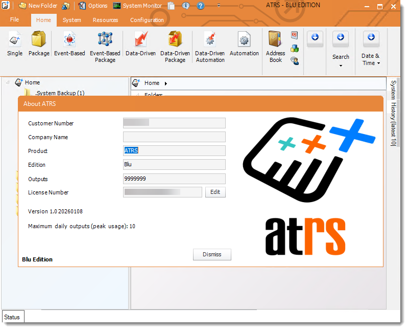 ATRS Release 20260108 Now Available